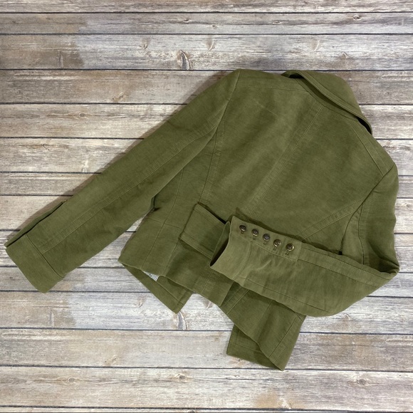 🔥Zara Jacket Olive Size S - Picture 3 of 9